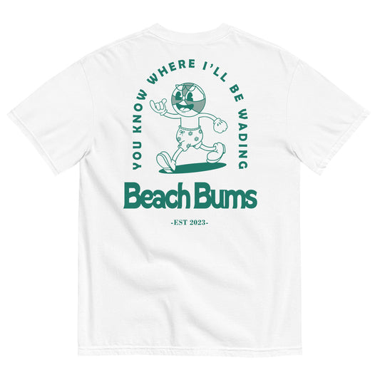 Beachy the Bum - White/Green