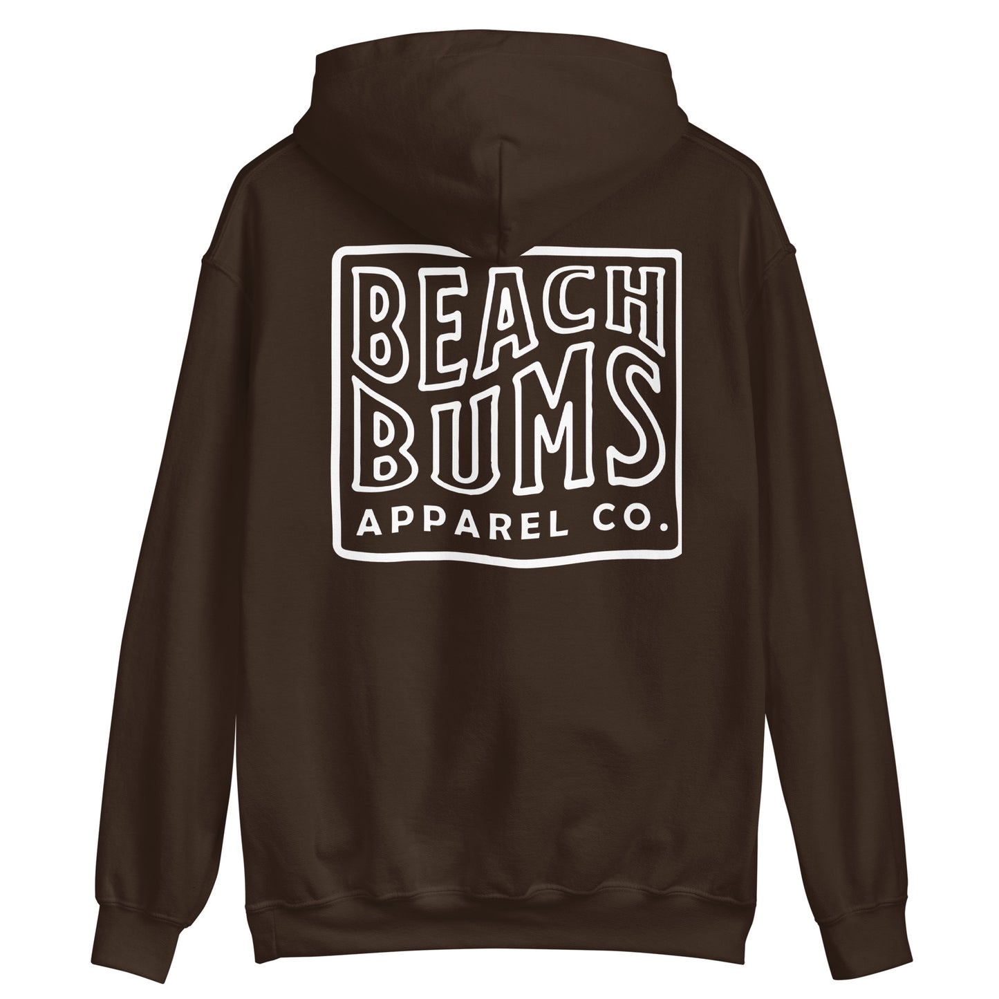 Beach Bums Hoodie - Brown